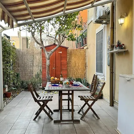 Dalia - Giardino Privato E Metro C Diretta Al Colosseo Lägenhet *