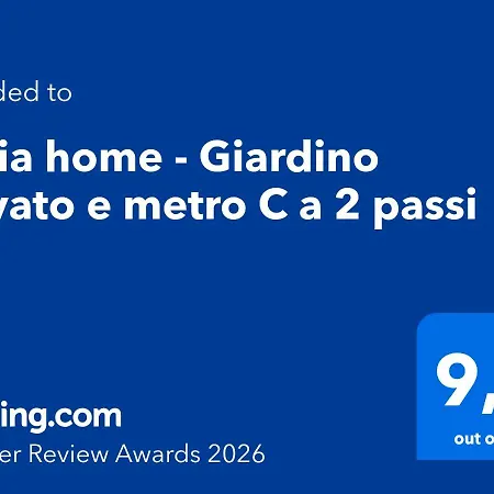 Dalia - Giardino Privato E Metro C Diretta Al Colosseo Apartmán